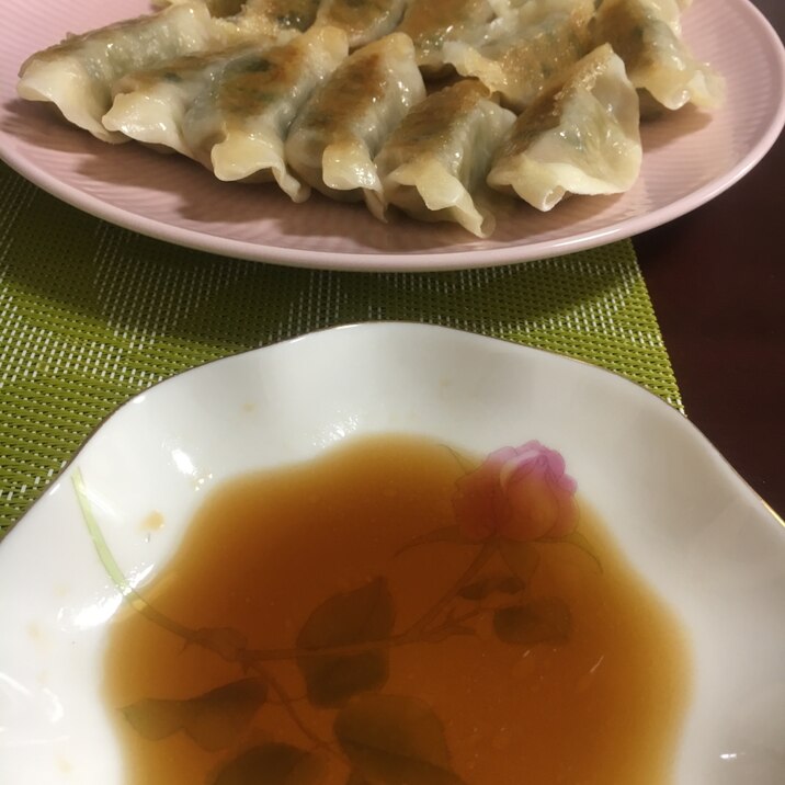 簡単☆我が家のぎょうざのたれ
